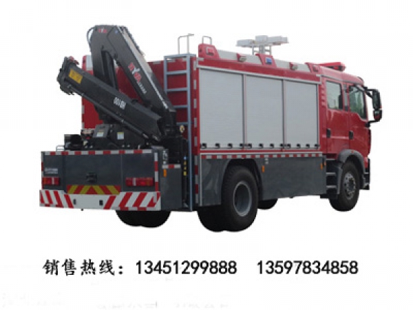 重汽T5G搶險(xiǎn)救援消防車